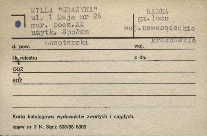 willa Grażyna, skan 1