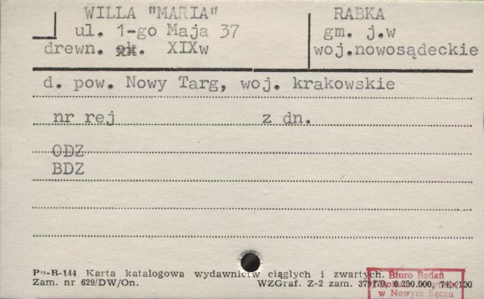 willa Maria, skan 1