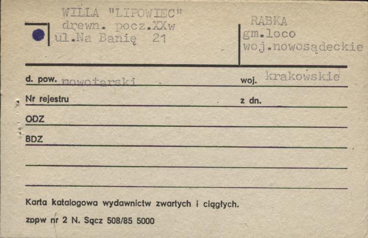 willa Lipowiec, skan 1