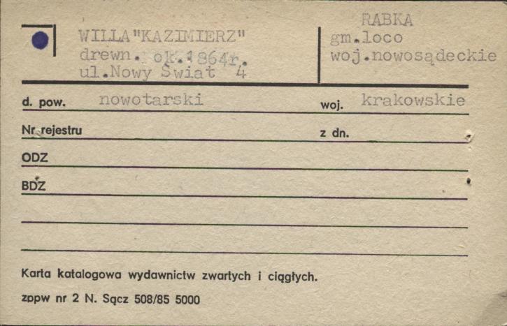 willa Kazimierz, skan 2