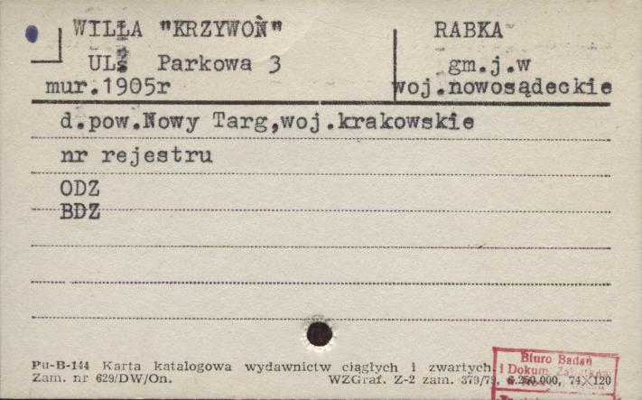 willa Krzywoń, skan 1
