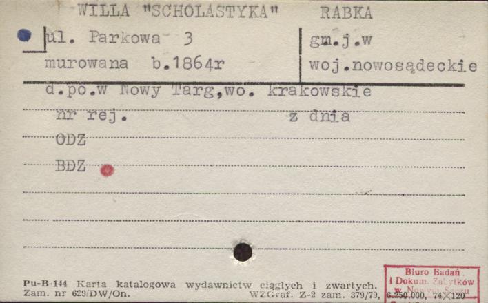willa Scholastyka, skan 1