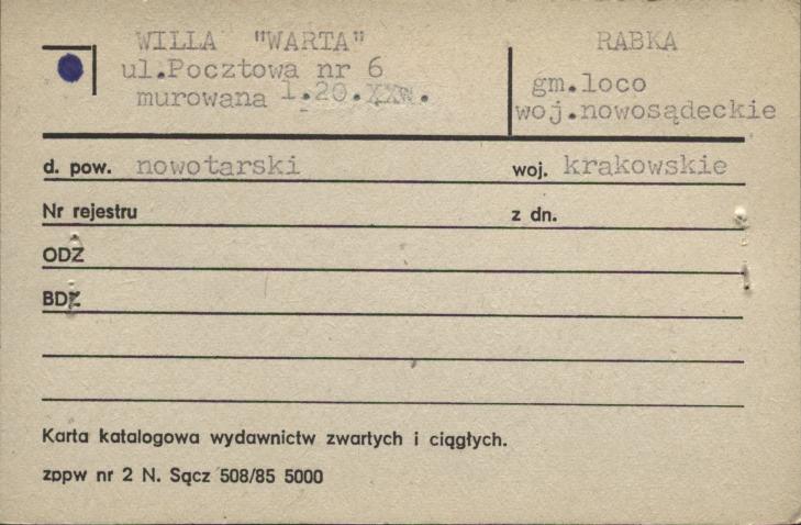 willa Warta, skan 1
