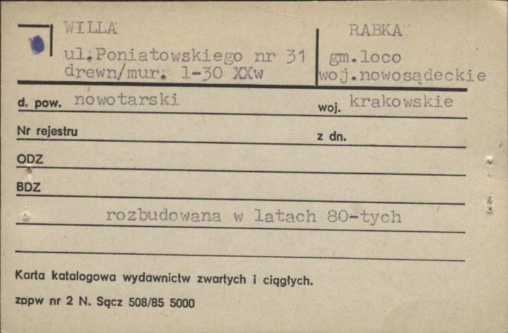 willa, skan 1