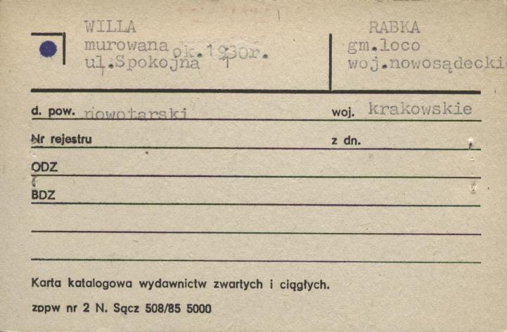 willa, skan 1