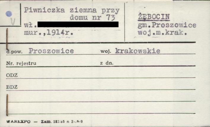 piwniczka ziemna przy domu, skan 1