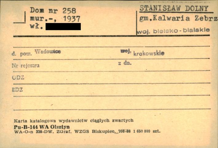 dom, skan 1