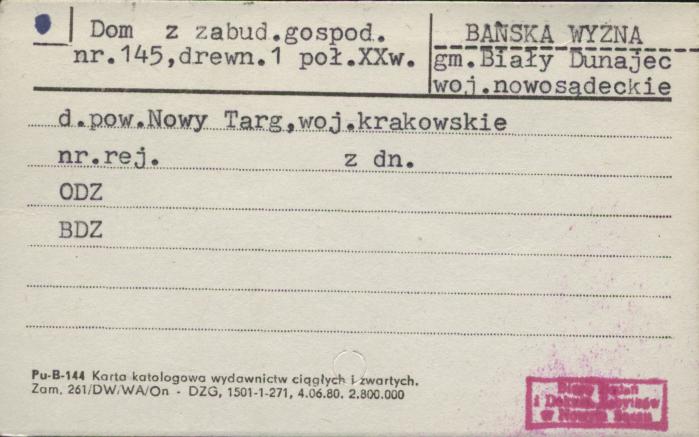 dom z zabudową gospodarczą, skan 1