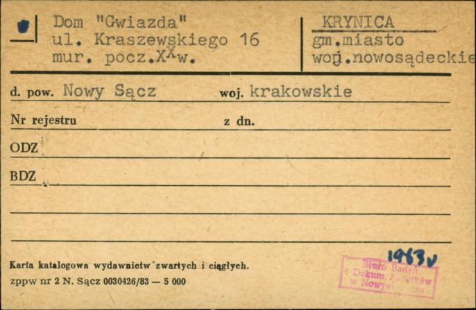 dom Gwiazda, skan 1