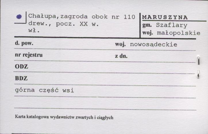 chałupa, zagroda, skan 1
