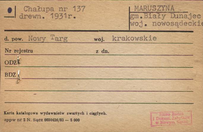 chałupa, skan 1