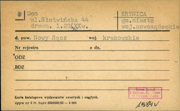 dom, skan 1