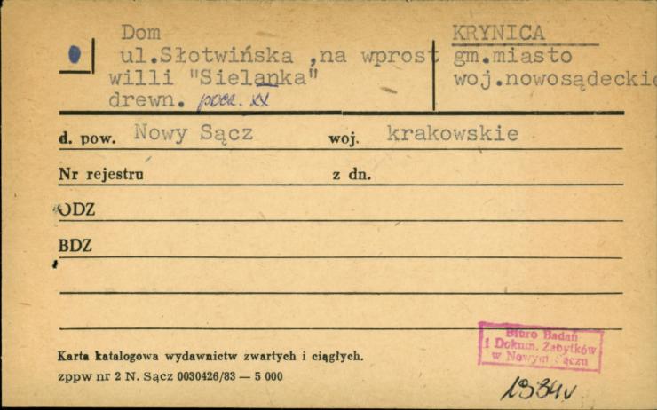 dom, skan 1
