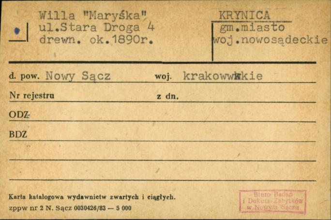 willa Maryśka, skan 1