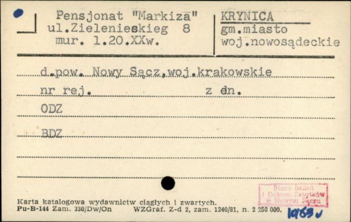 pensjonat Markiza, skan 1