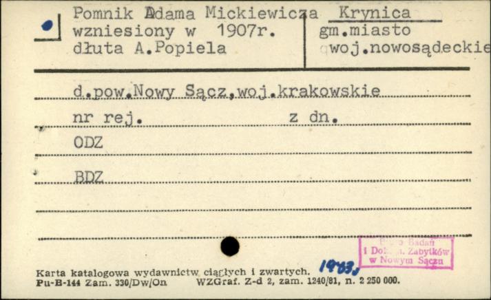 pomnik Adama Mickiewicza, skan 1