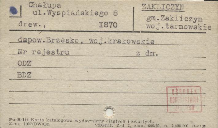 chałupa, skan 1