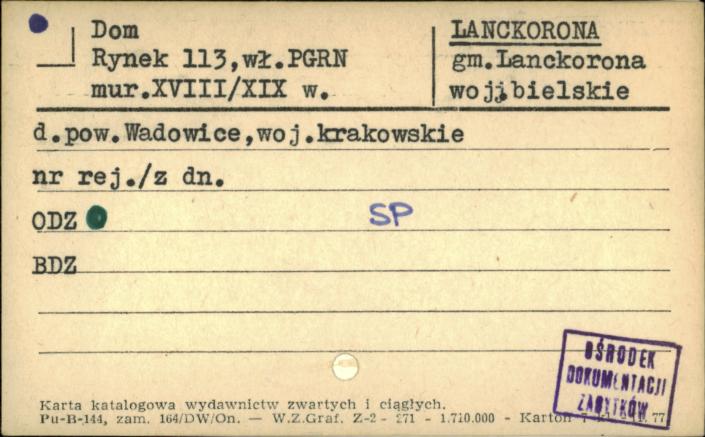 dom, skan 1