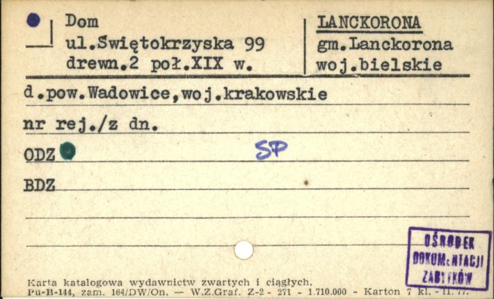 dom, skan 1