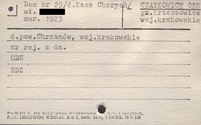 dom, d. Kasa Chorych, skan 1