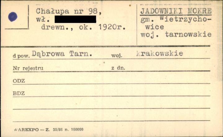 chałupa, skan 1