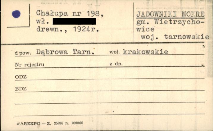 chałupa, skan 1