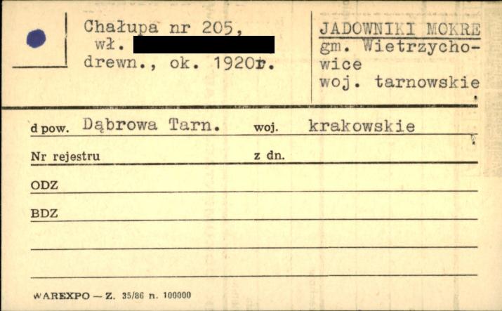 chałupa, skan 1