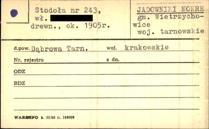stodoła, skan 1