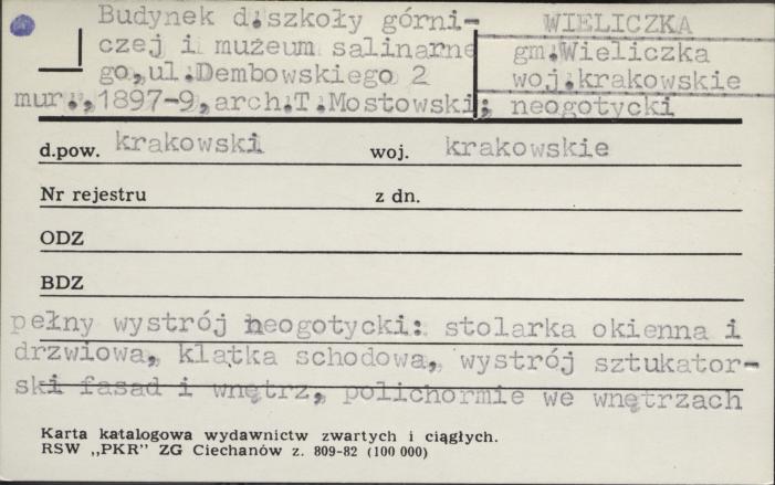 budynek d. szkoły górniczej i muzeum salinarnego, skan 1