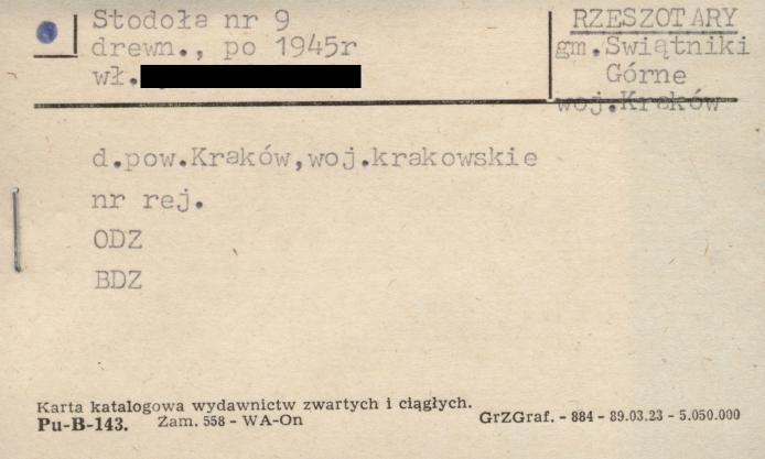 stodoła, skan 1