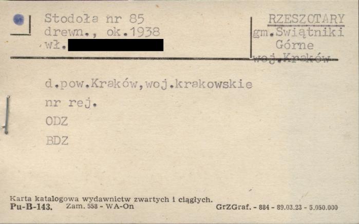 stodoła, skan 1