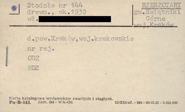 stodoła, skan 1