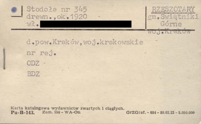 stodoła, skan 1
