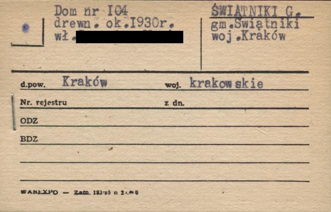 dom, skan 1