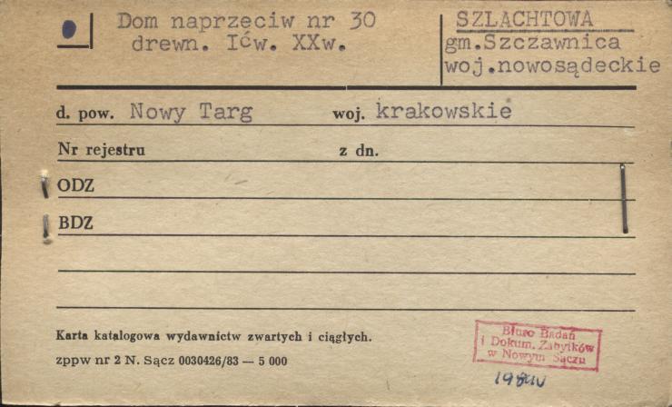 dom naprzeciw nr 30, skan 1