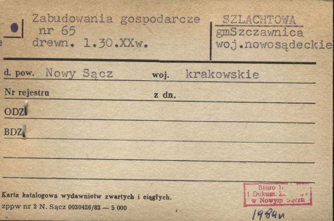 zabudowania gospodarcze, skan 1