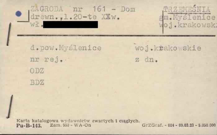 dom - zagroda, skan 1