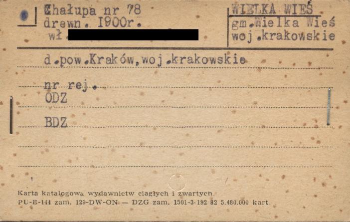 chałupa, skan 1