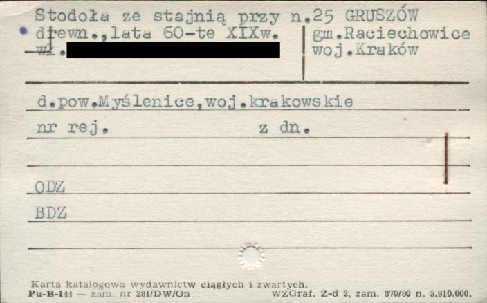 stodoła ze stajnią, skan 1