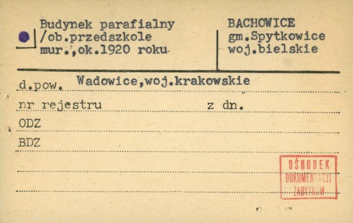 budynek parafialny, skan 1