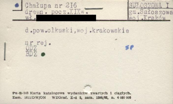 chałupa, skan 1