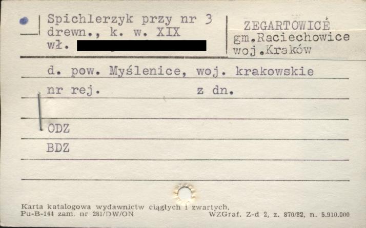 spichlerzyk, skan 1