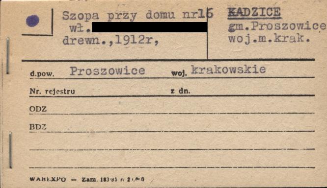 szopa przy domu, skan 1