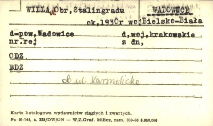 willa, skan 1