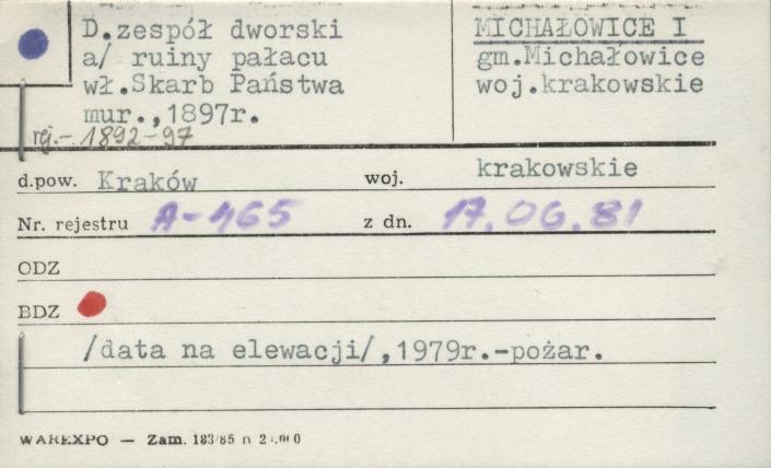 ruiny pałacu, skan 1