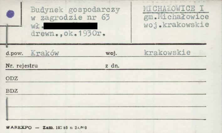 budynek gospodarczy, skan 1