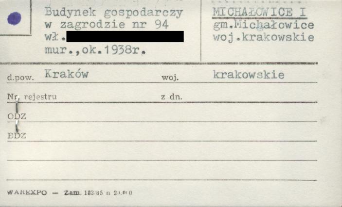 budynek gospodarczy, skan 1