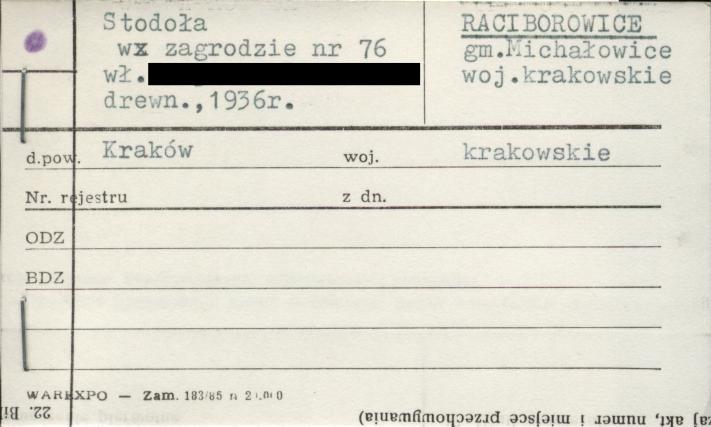 stodoła, skan 1