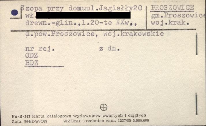 szopa przy domu, skan 1