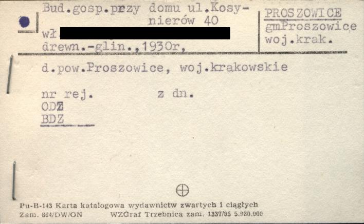 budynek gospodarczy przy domu, skan 1